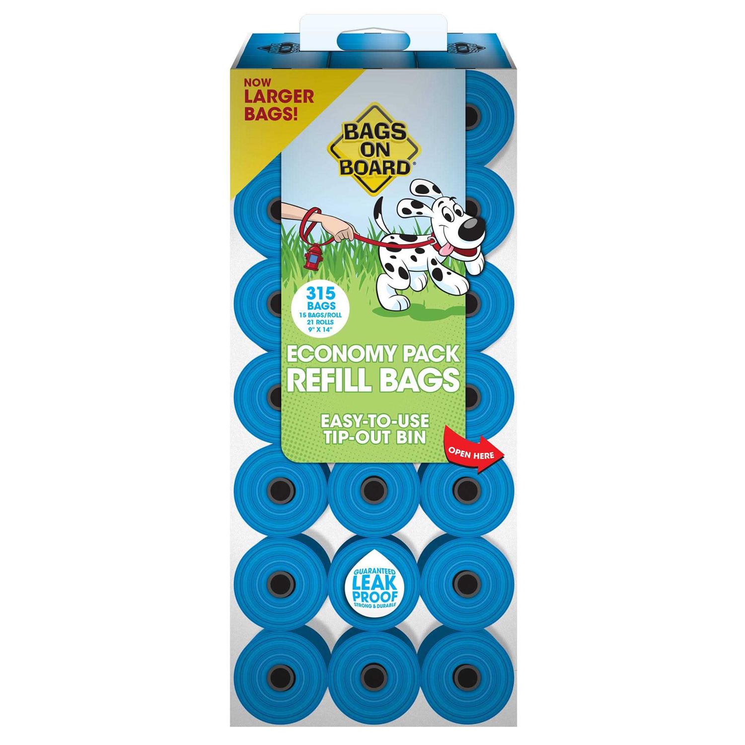 Bags on Board Waste Pick Up Refill Bags - Healthber