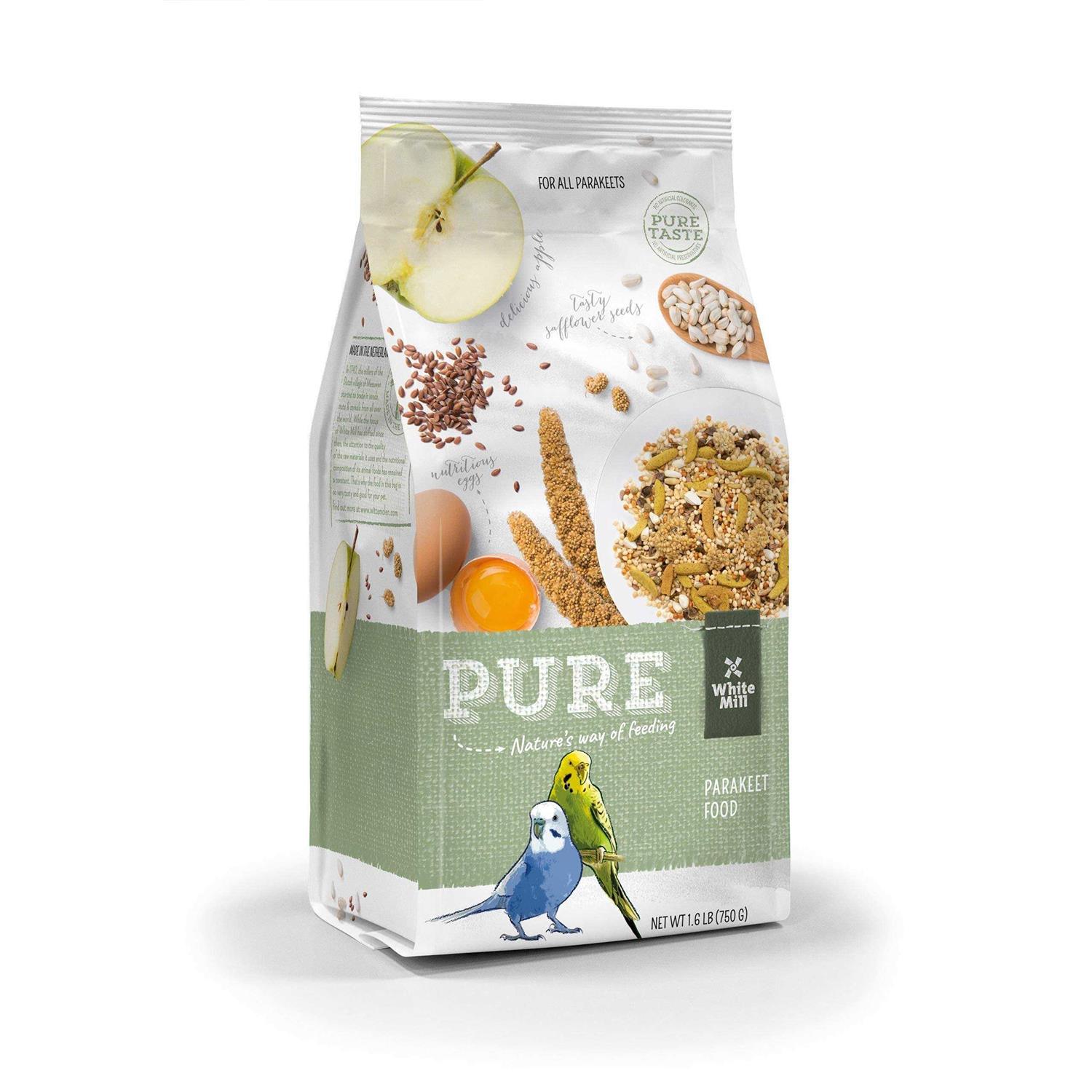 White Mill Pure Parakeet Food - Healthber