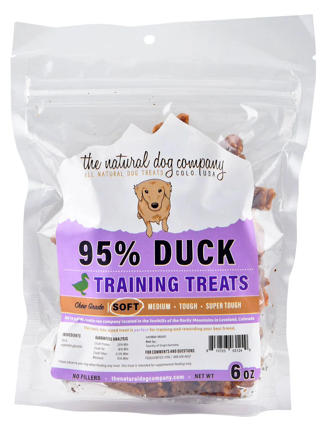 95% Meat Training Treats, 6 oz - Healthber