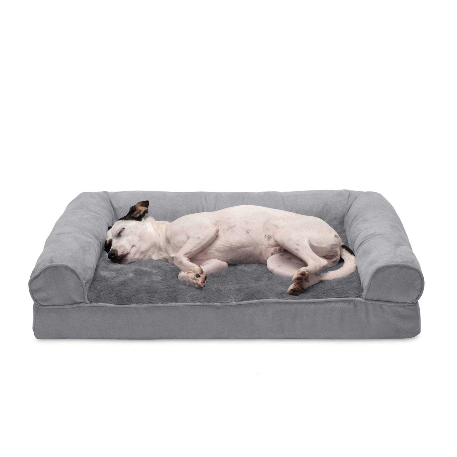 FurHaven Pet Quilted Sofa Dog Bed - Healthber