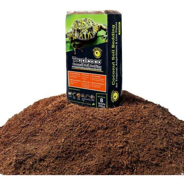 Galapagos Tropicoco Coconut Soil Invertebrate Bedding - Healthber