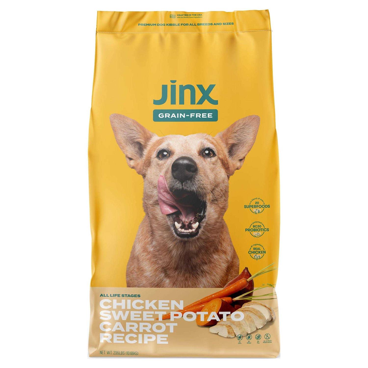 Jinx Chicken Sweet Potato & Carrot Dry Dog Food - Healthber