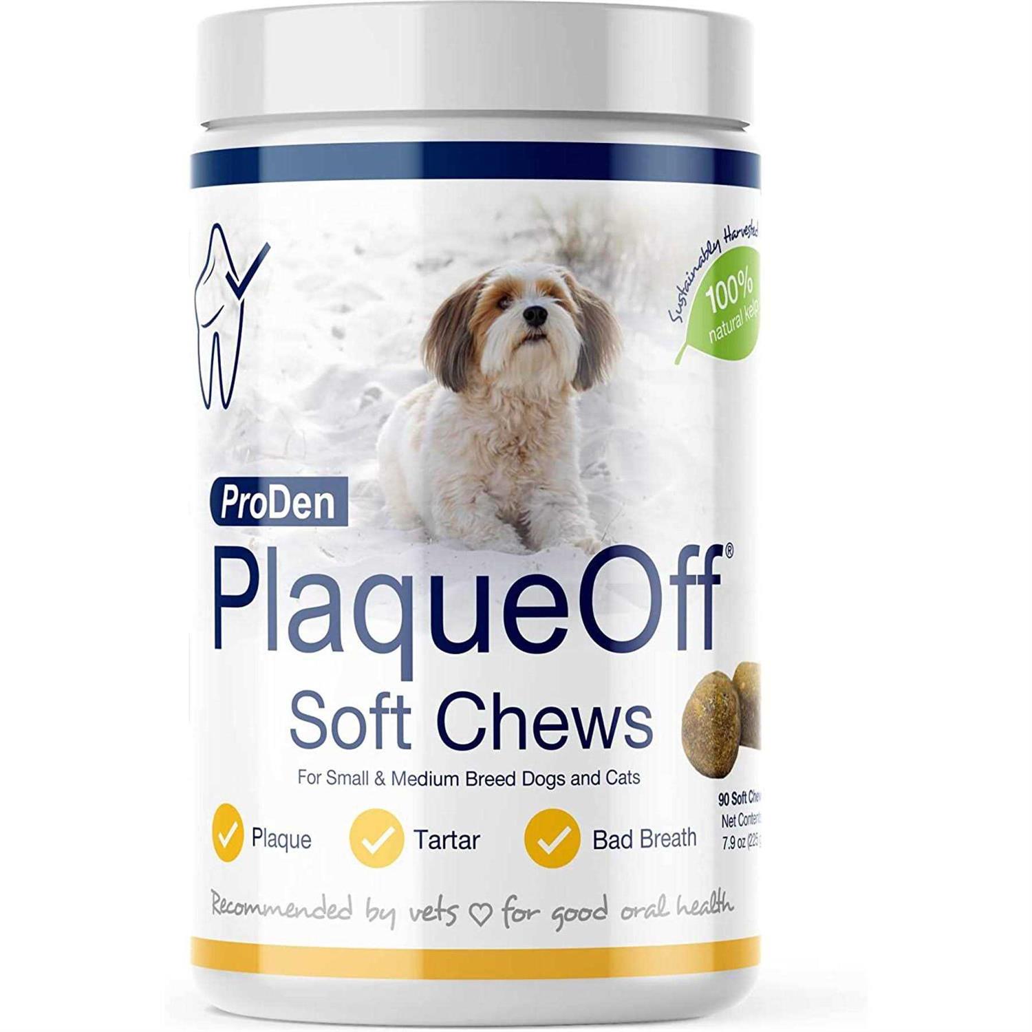 ProDen PlaqueOff Soft Chews Small & Medium Breed - Healthber