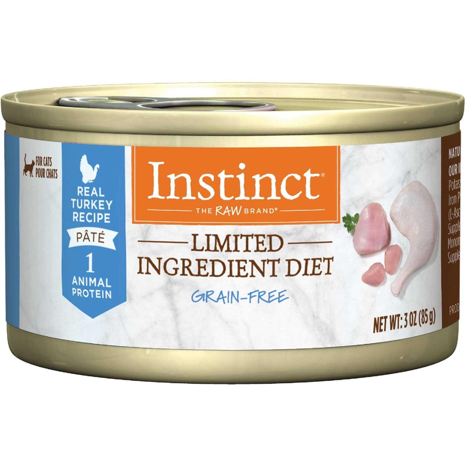 Nature’s Variety Instinct Limited Ingredient Diet Cat Food Grain Free Turkey - Healthber