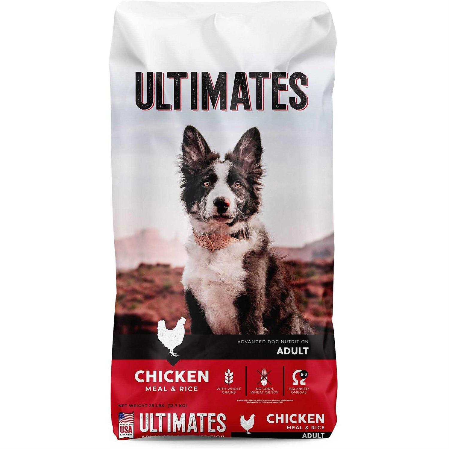 Ultimates Chicken Meal & Rice Dry Dog Food - Healthber