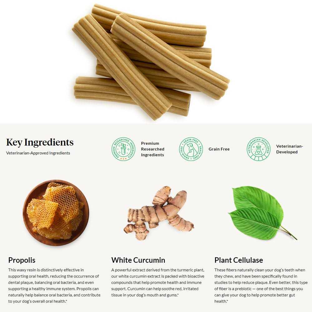 Ultimate Pet Nutrition All Natural Canine Fresh Dental Chews Sticks Dogs - Healthber