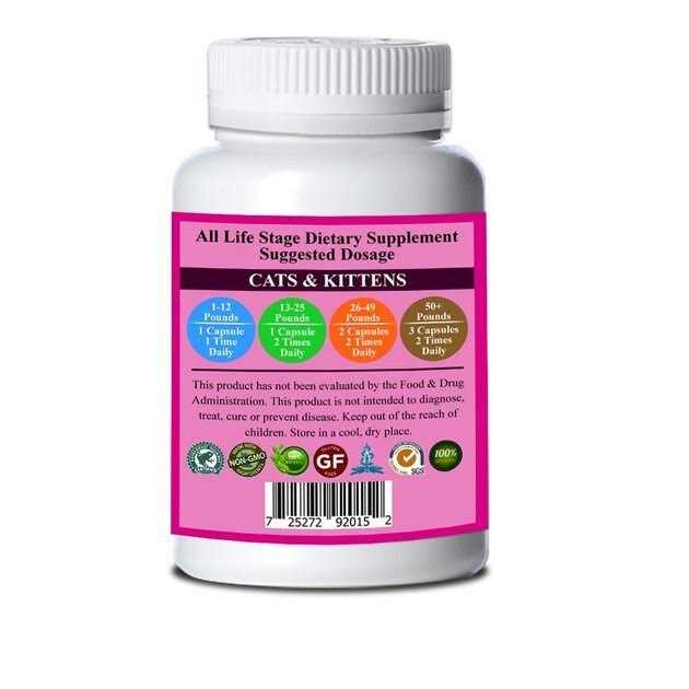 Organic Pet Systems Get Well Soon Adjunctive Lipoma + Infection Defense* CAT caps / 325 mg - Healthber
