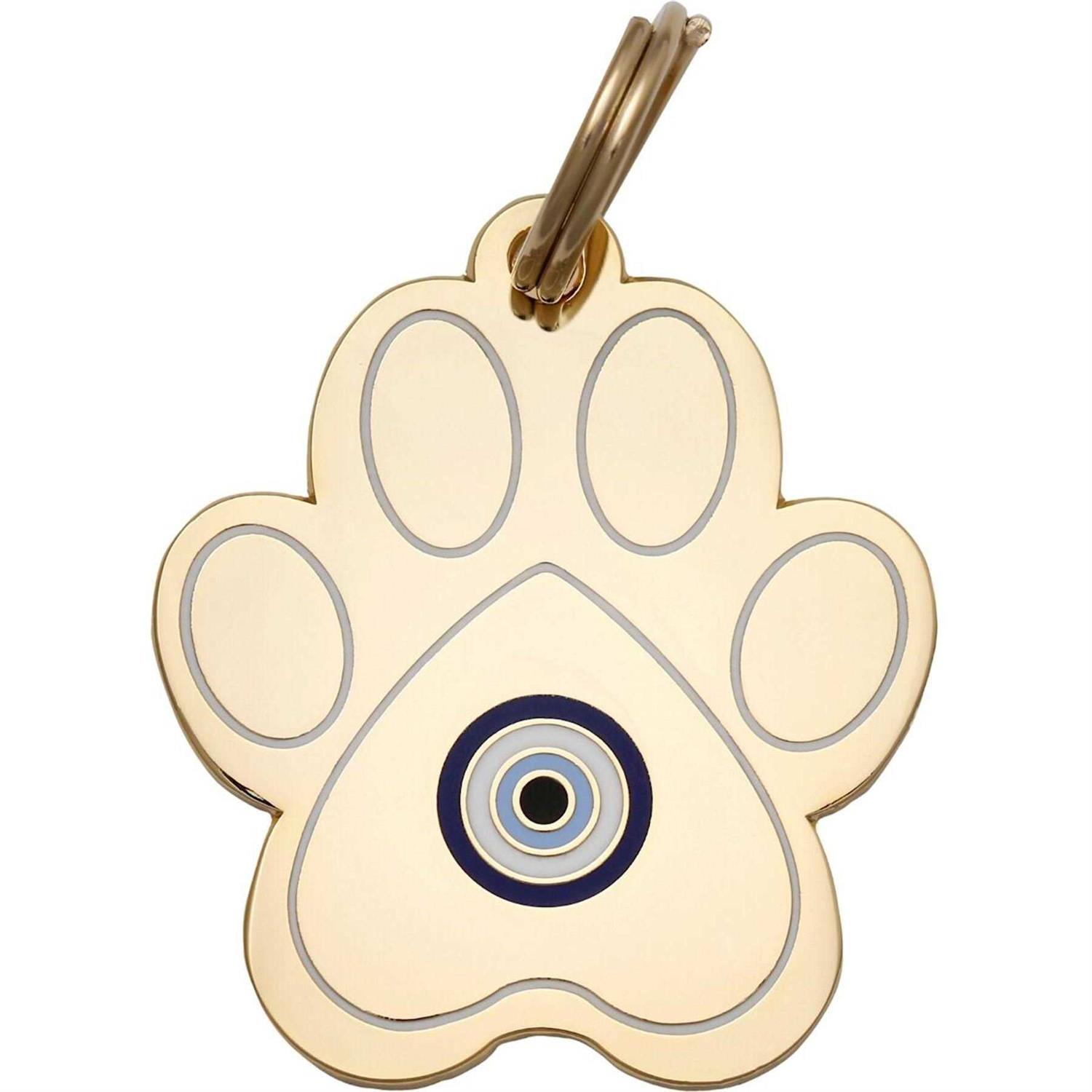Two Tails Pet Company Evil Eye Paw ID Tag - Healthber