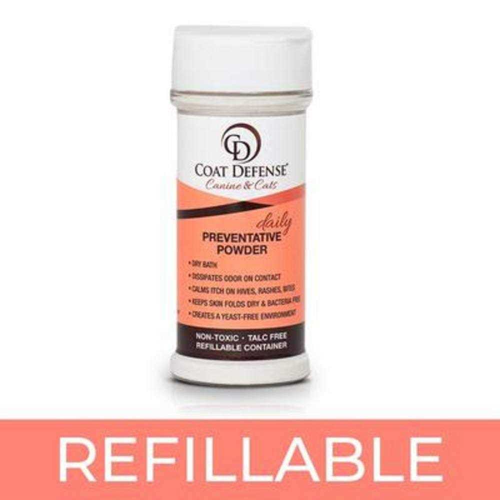 Coat Defense Canine & Cat Daily Preventative Powder - Healthber