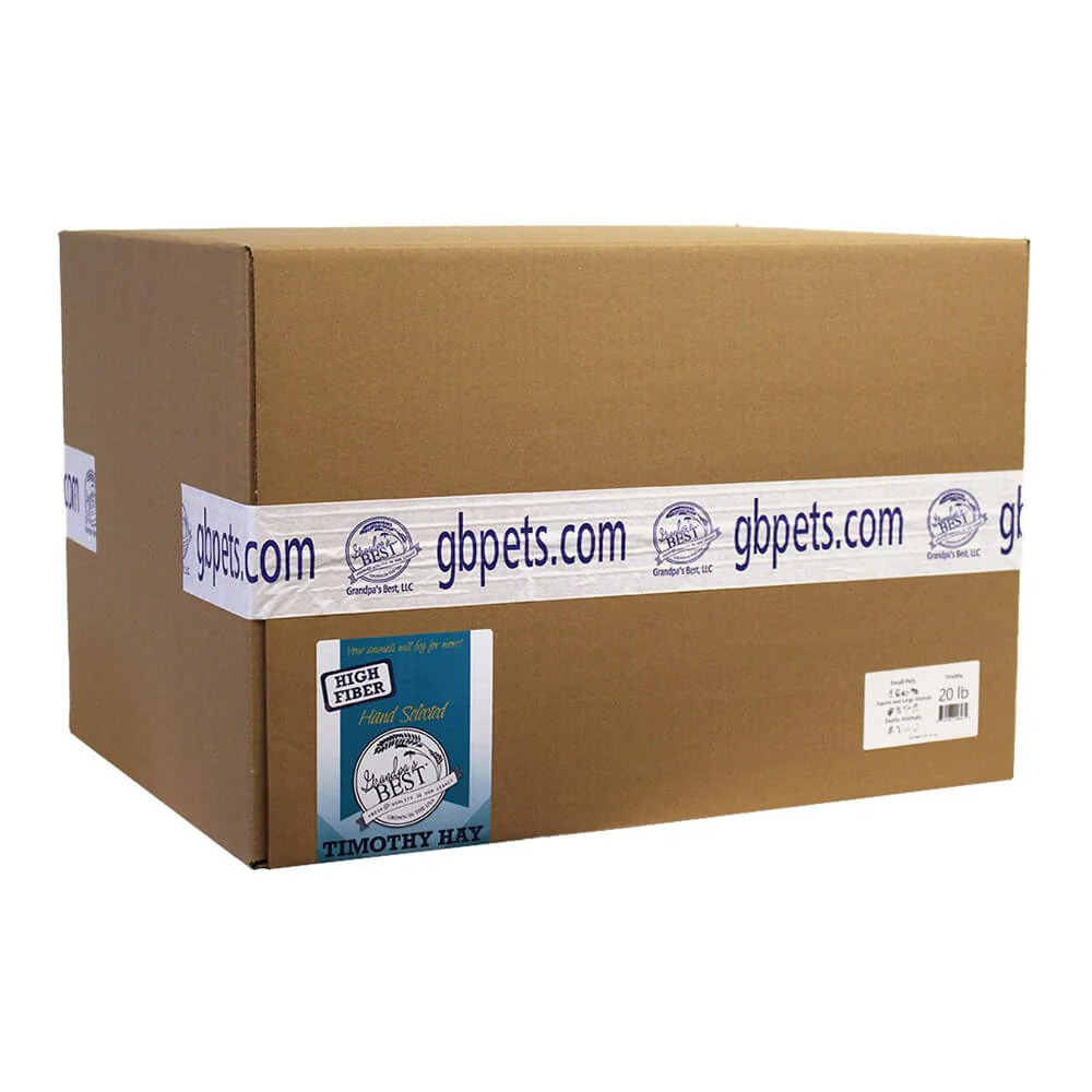 Grandpa's Best Timothy Loose Boxed Hay - Healthber