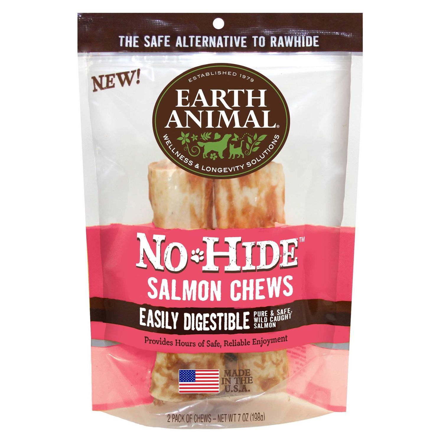 Earth Animal Dog No Hide Salmon - Healthber
