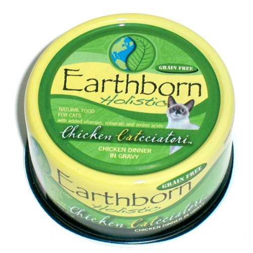 Earthborn Holistic Chicken Catcciatori Cat Food, 3-oz, case of 24 - Healthber