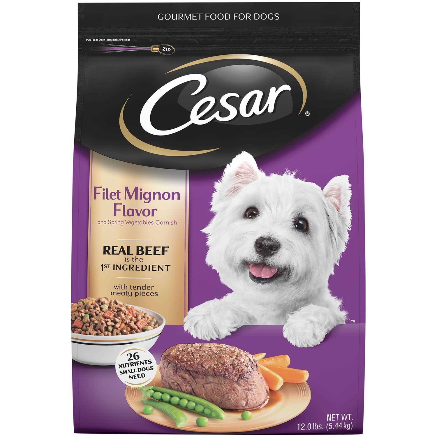 Cesar Small Breed Spring Vegetables Dry Dog Food - Healthber