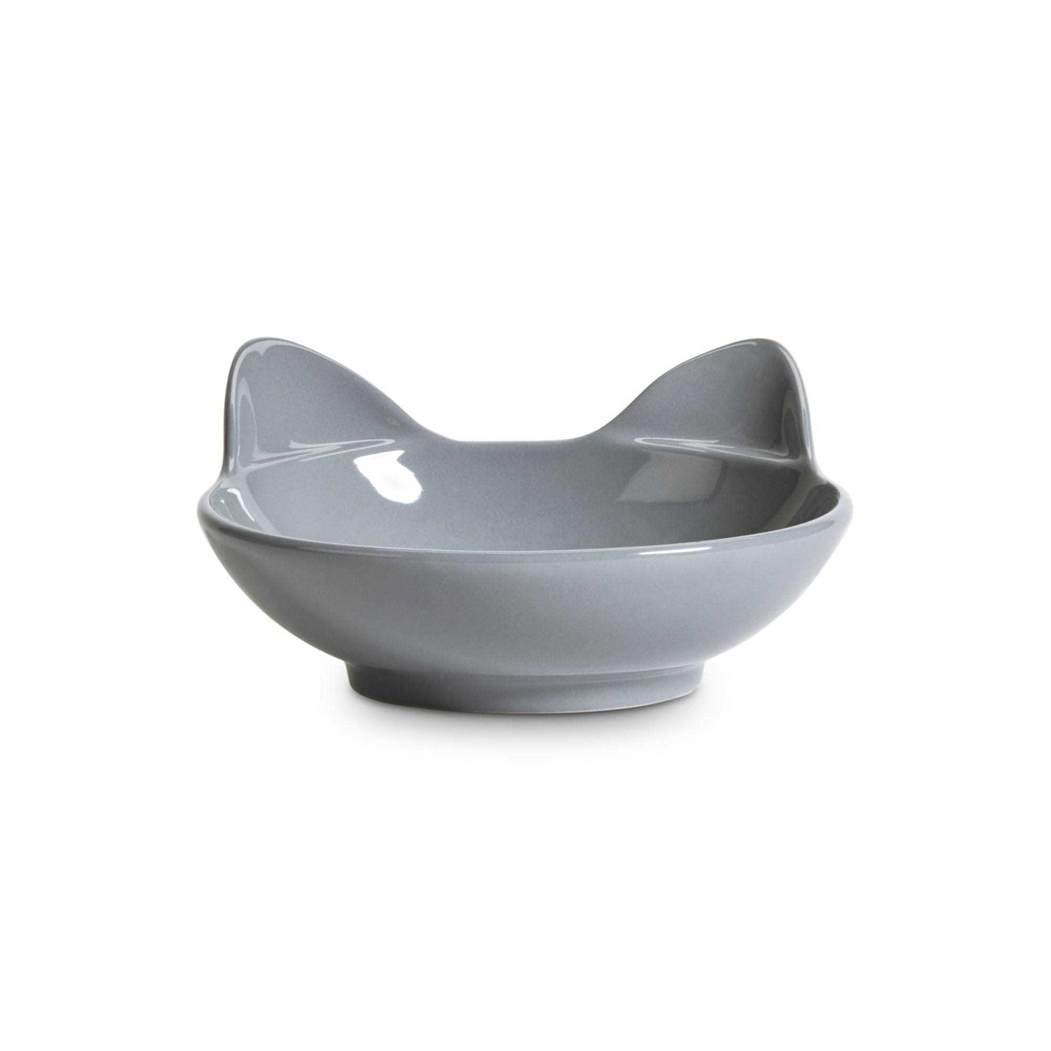 EveryYay Dining In Cat Head Ceramic Cat Bowl - Healthber