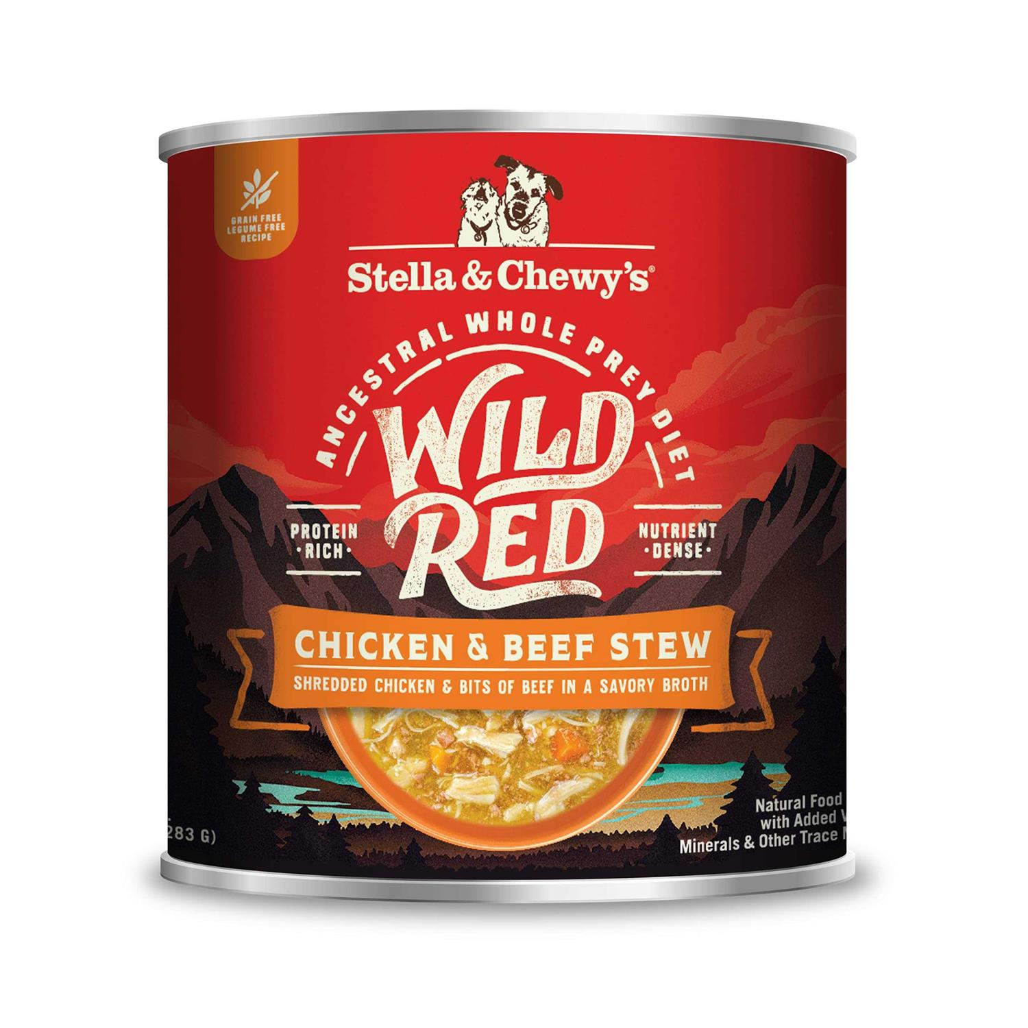 Stella & Chewy’s Wild Red High Protein Chicken Stew Recipe Wet Dog Food - Healthber