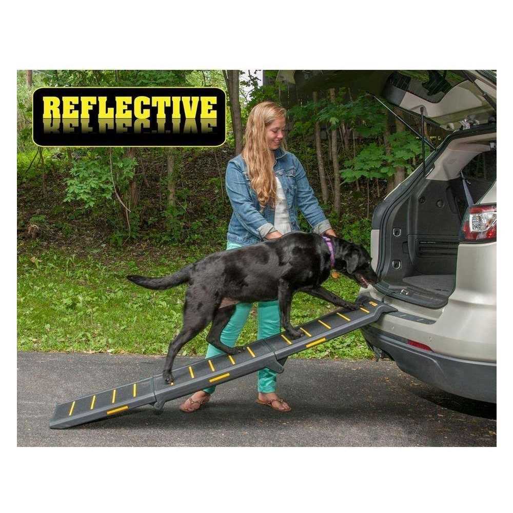 Pet Gear Tri-Fold Ramp Reflective - Healthber
