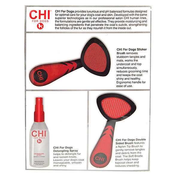 CHI Small Dog Detangling Kit - Healthber