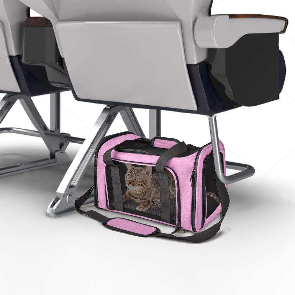 Henkelion Cat Carriers Dog Carrier Pet for Small Medium Cats Puppies up to 15 Lbs - Healthber