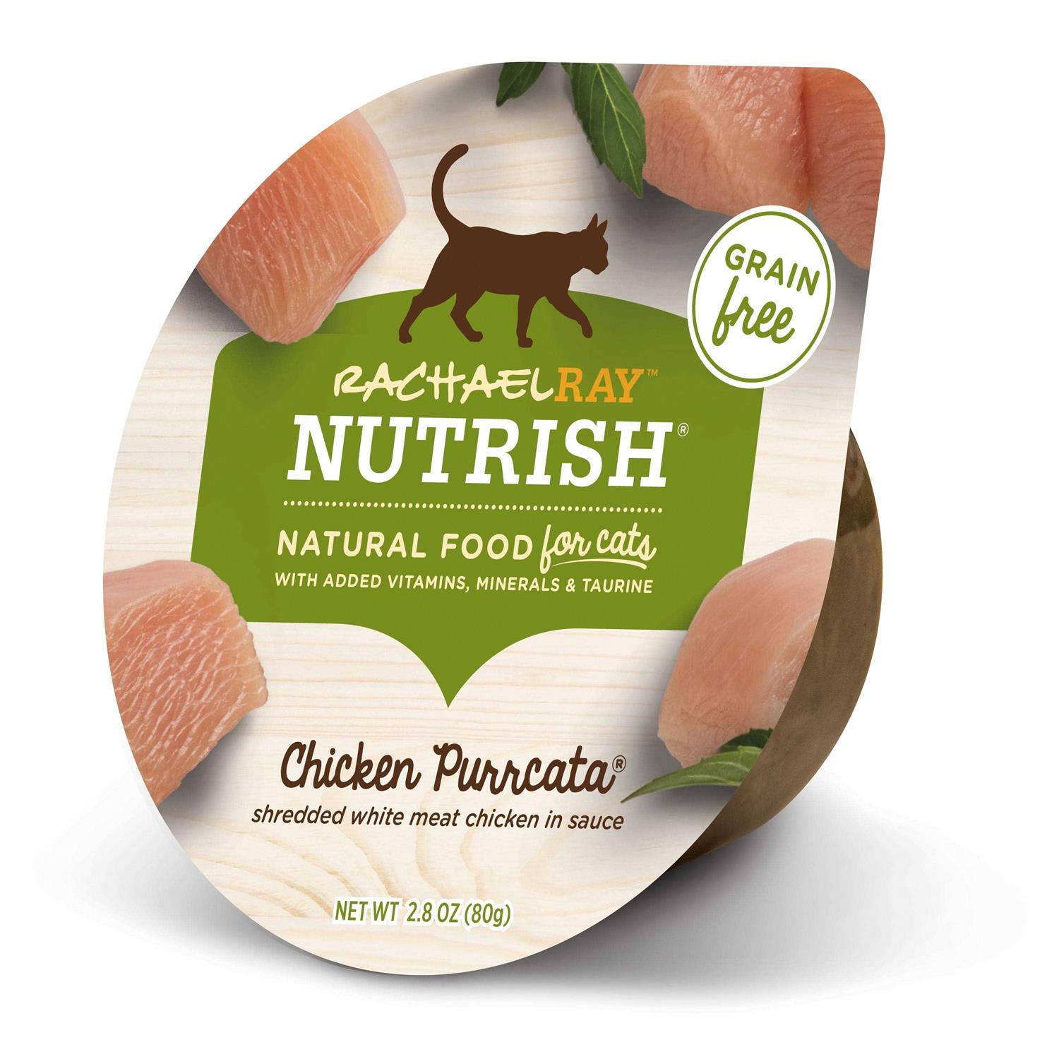Rachael Ray Nutrish Wet Cat Food, Ocean Fish-A-Licious – 2.8 oz cup - Healthber