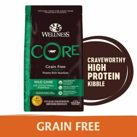 Wellness CORE Wild Game Grain-Free Dry Dog Food - Healthber