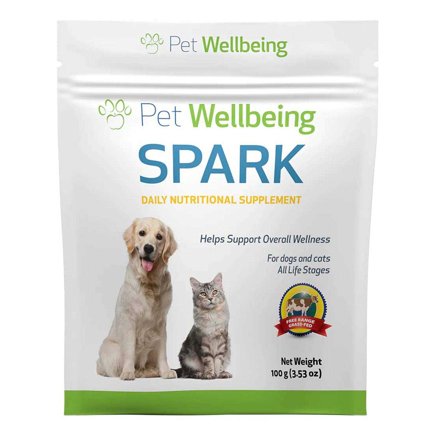 Pet Wellbeing SPARK Daily Nutritional Supplement for Dogs and Cats - Healthber