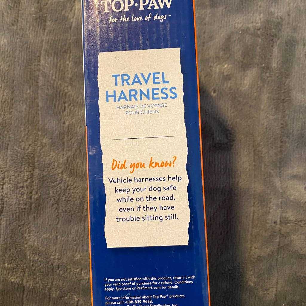 Top Paw Dog Top Paw Travel Harness Dogs - Healthber