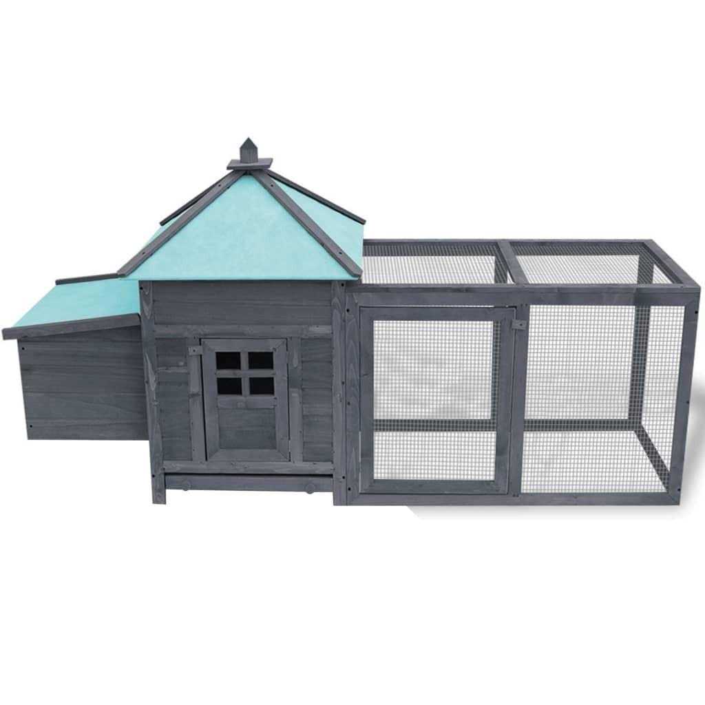 vidaXL Chicken Coop with Nest Box - Healthber