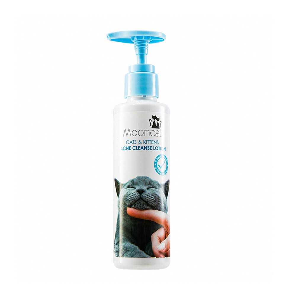 Mooncat Kitten & Cat Acne Chin Treatment First Cuztomized Cat Acne Cleanse Lotion - Healthber