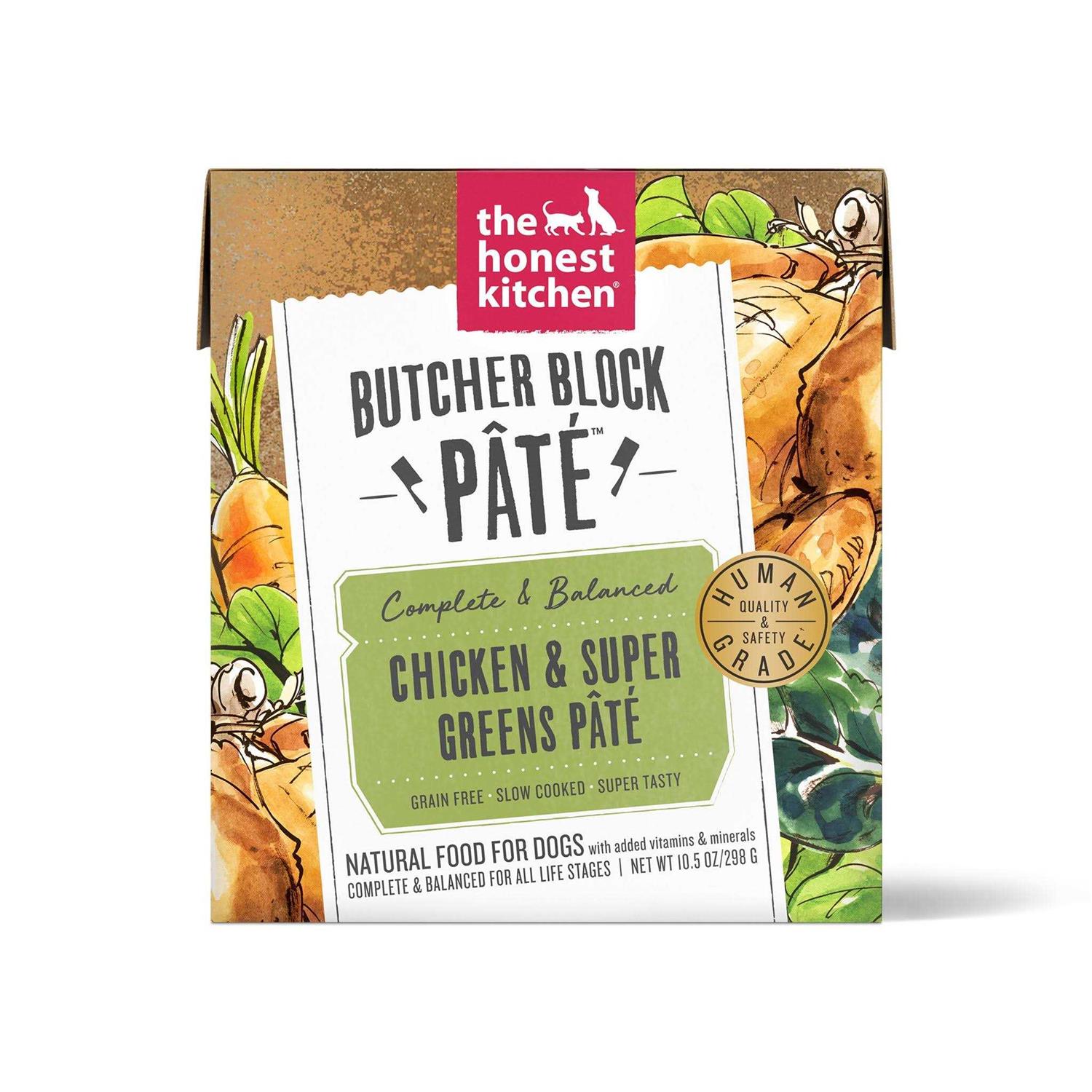 The Honest Kitchen Butcher Block Pate Dog Food 10.5 oz - Healthber