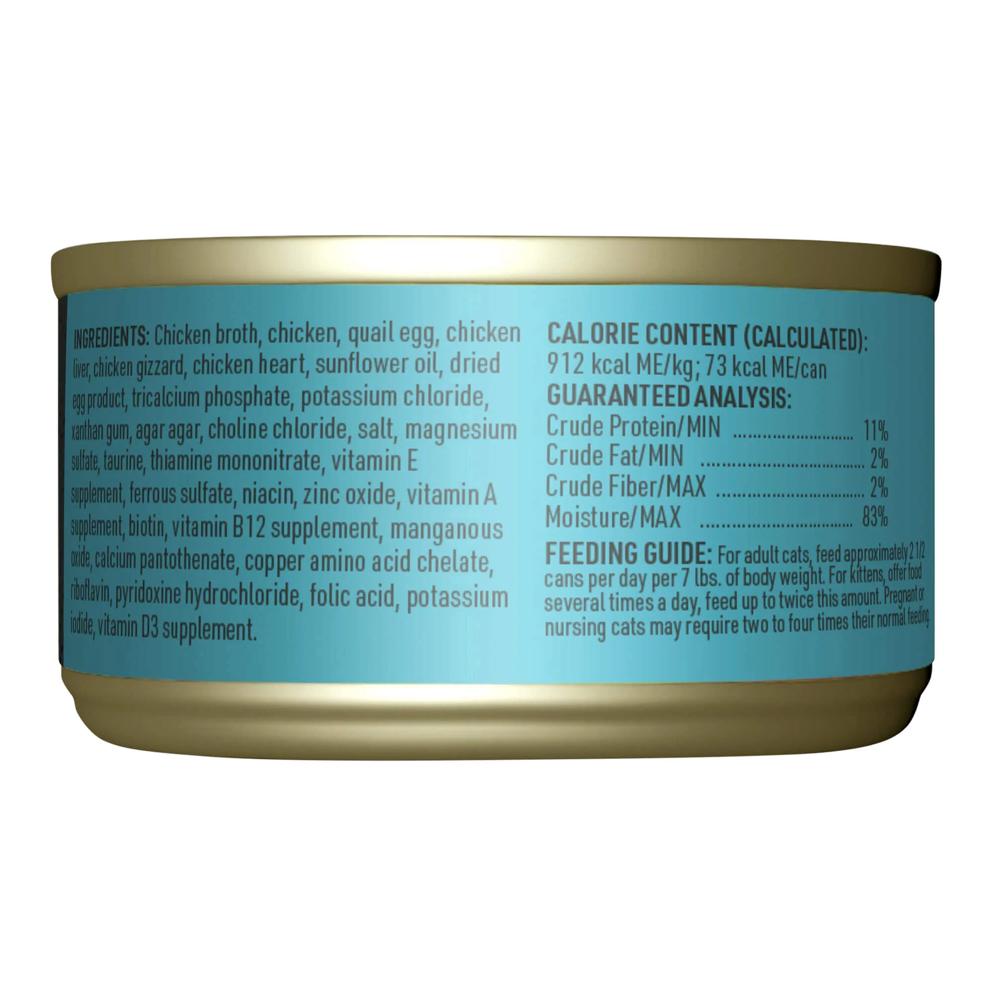 Tiki Cat After Dark Pate+ Chicken & Quail Egg - Healthber