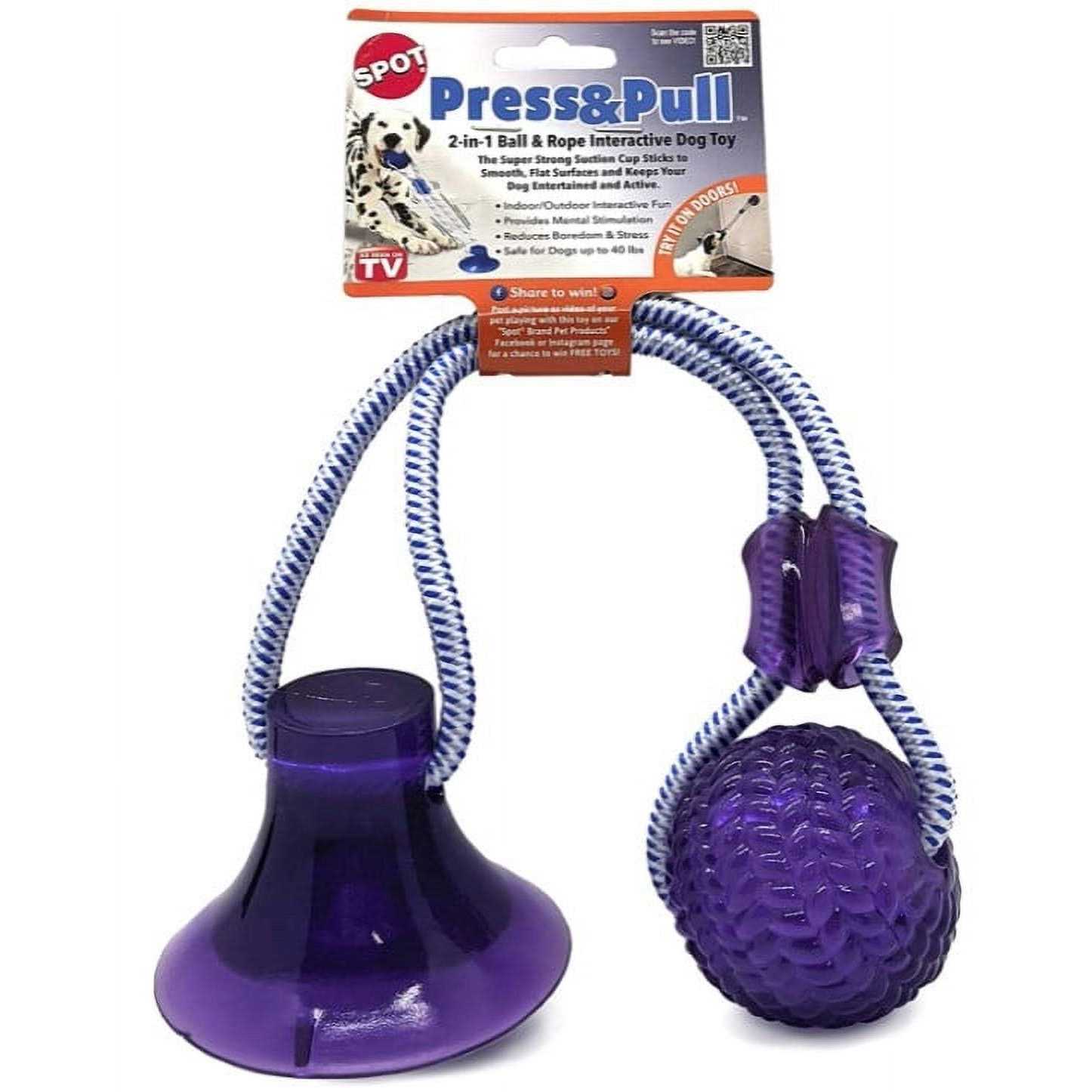 Spot Press and Pull Interactive Dog Toy - Healthber