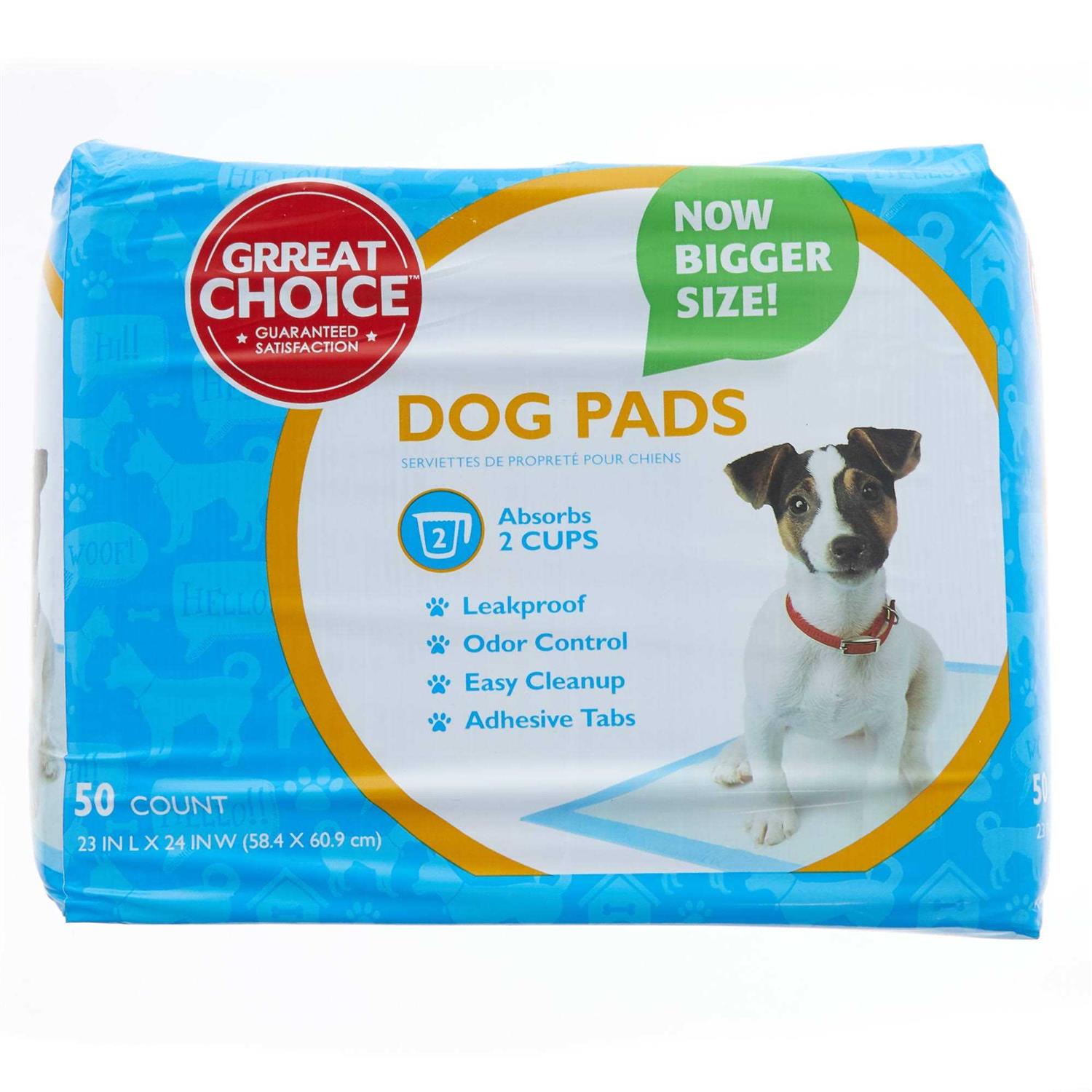Great Choice Dog Pads 23L x 24W - Healthber