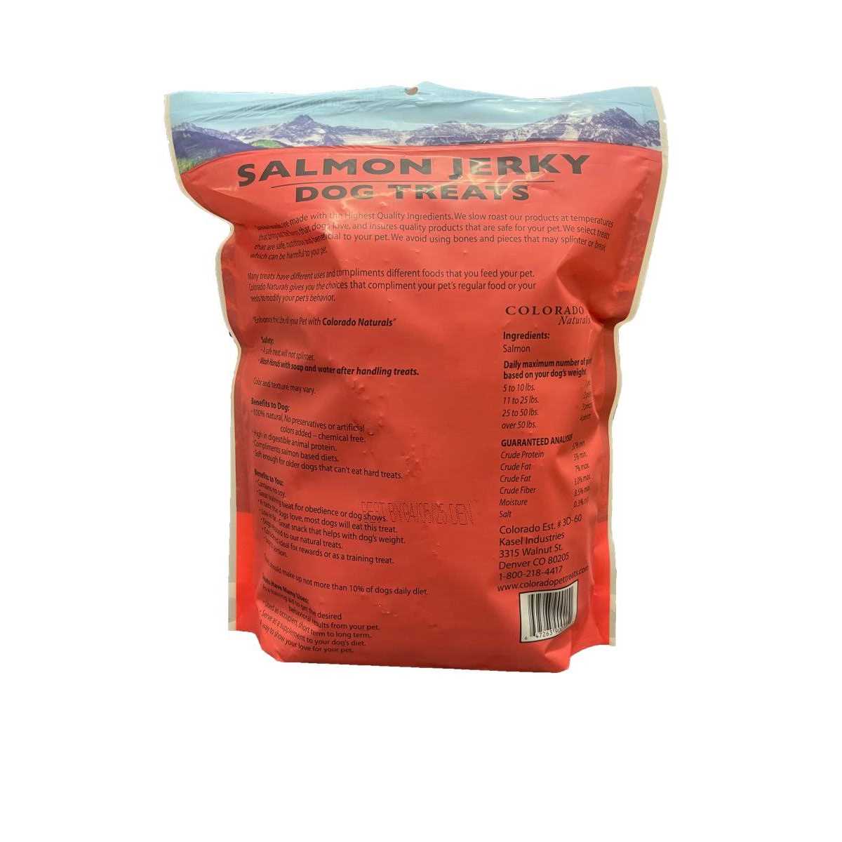 Colorado Naturals Salmon Jerky Dog Treats - Healthber