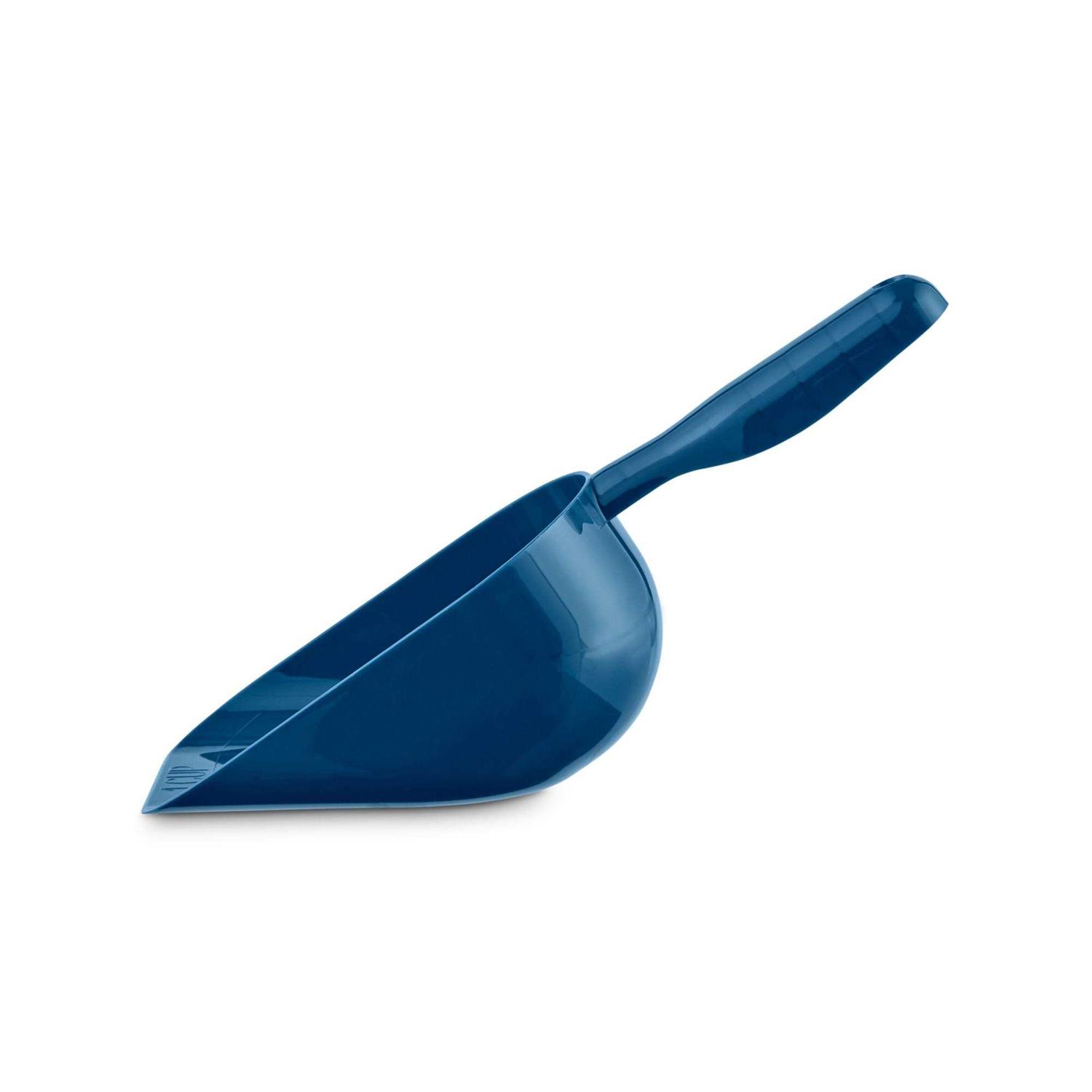 EveryYay For Good Measure Blue Plastic Dog Food Scooper - Healthber