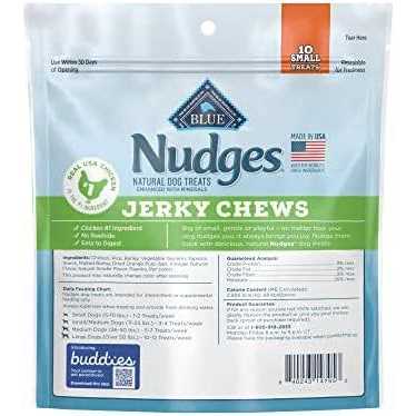 Blue Buffalo Nudges Jerky Chews Natural Dog Treats - Healthber