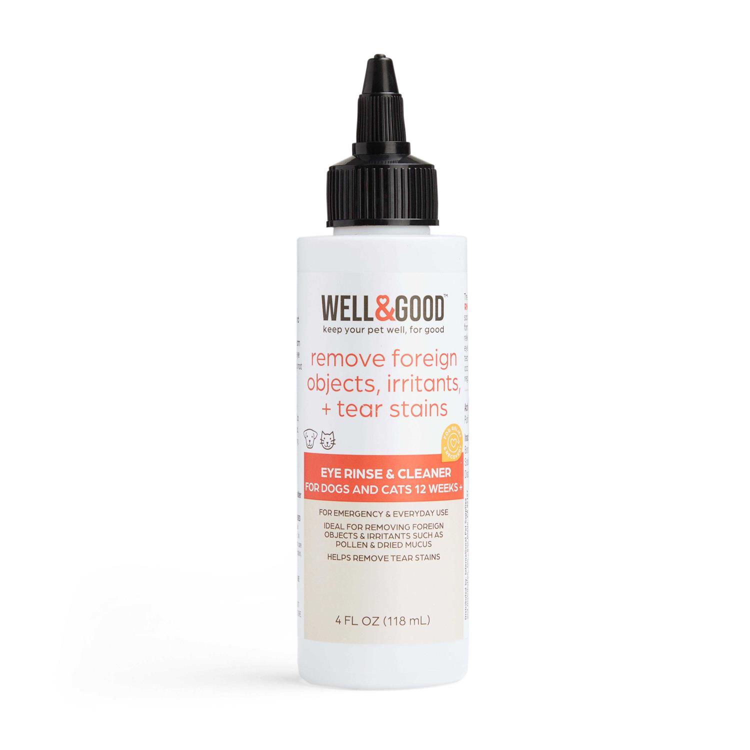 Well & Good Dog Eye Cleaner - Healthber