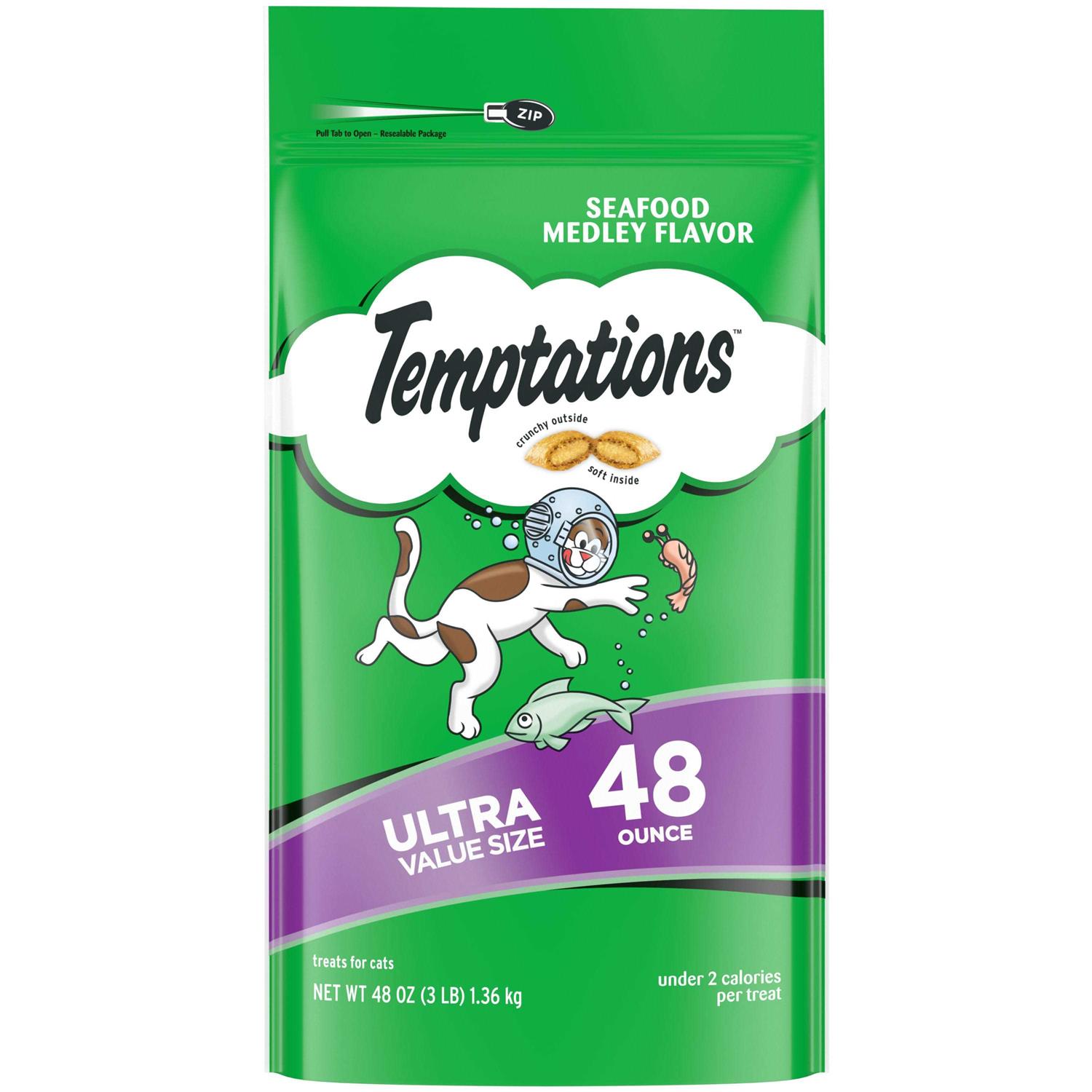 Temptations Cat Treats Seafood Medley - Healthber