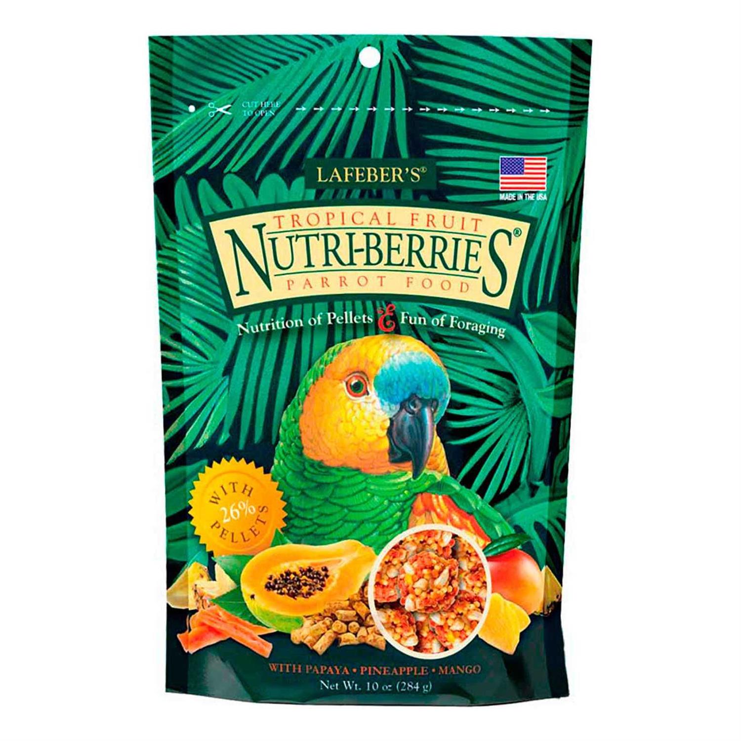 Lafeber Tropical Fruit Nutri-Berries Parrot Food - Healthber