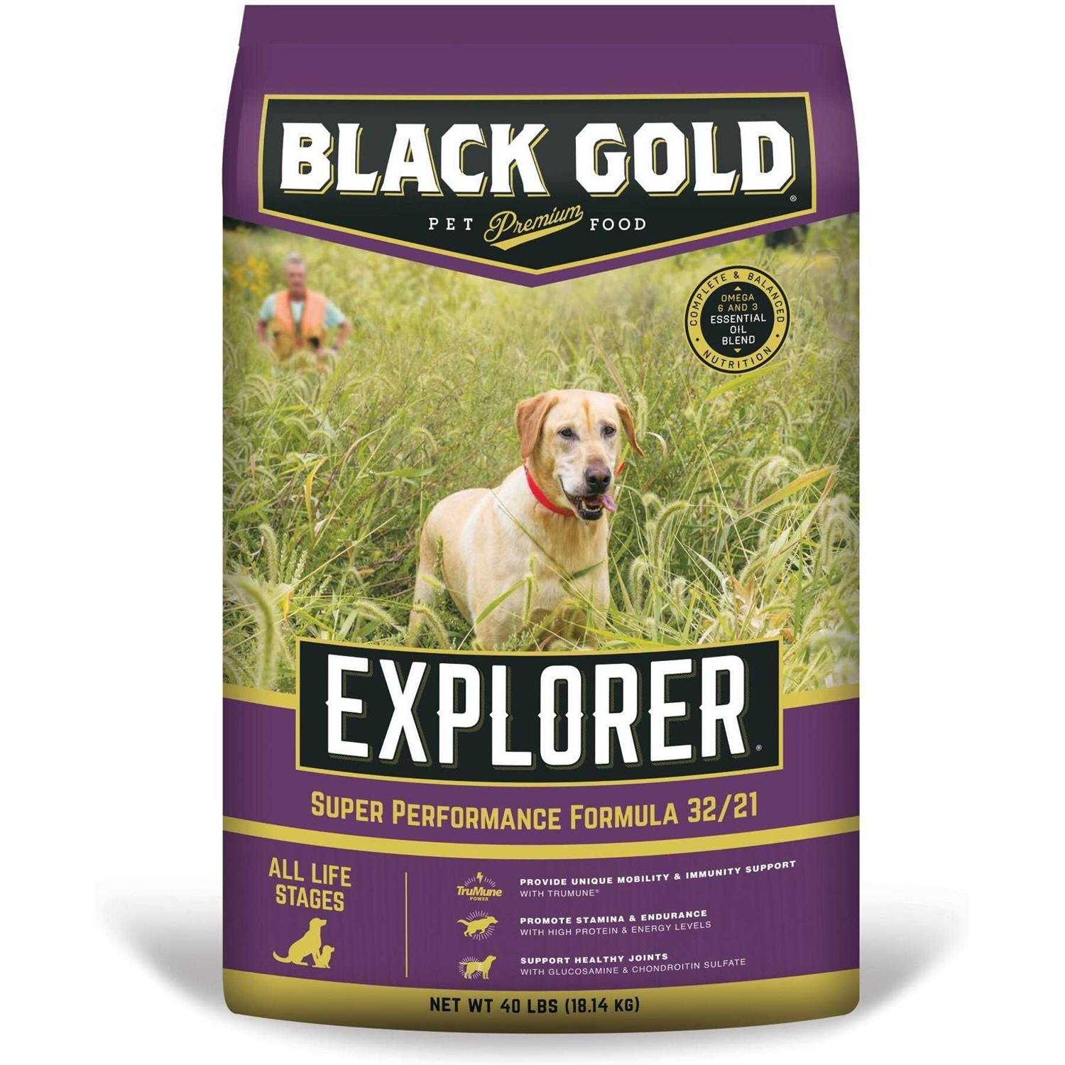 Black Gold Explorer Super Performance Formula Dry Dog Food - Healthber