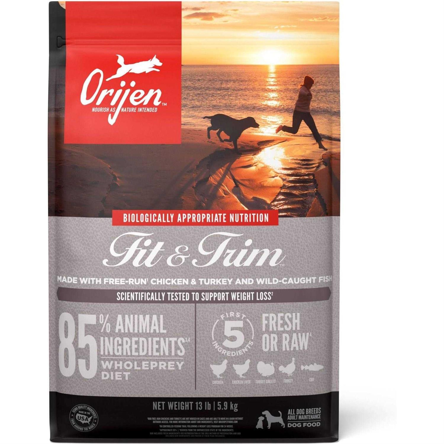 Orijen Fit & Trim Dry Dog Food - Healthber