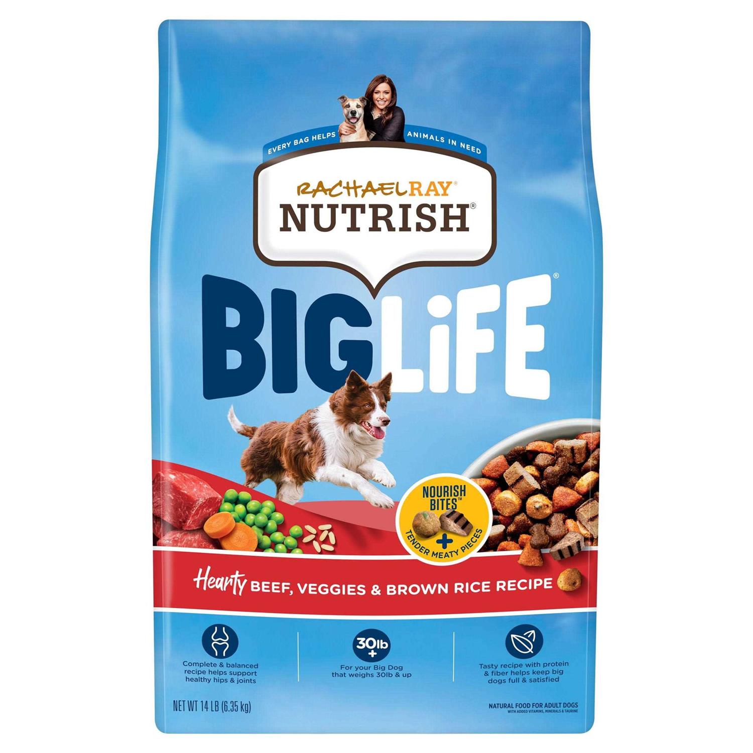 Rachael Ray Nutrish Big Life Dry Dog Food - Healthber