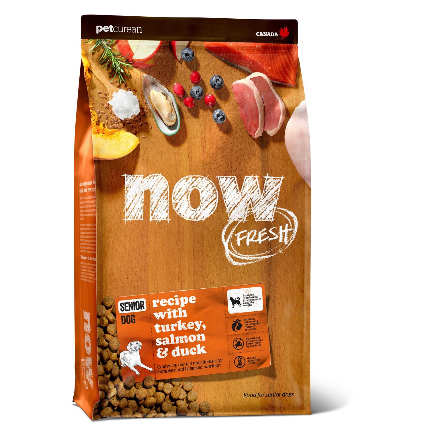 Now Fresh Grain-Free Senior Dry Dog Food - Healthber