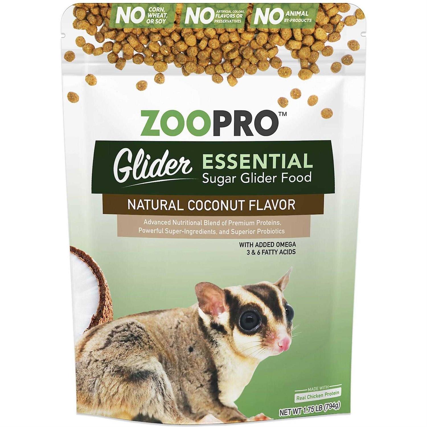 Exotic Nutrition ZooPro Glider Essential Sugar Glider Food - Healthber