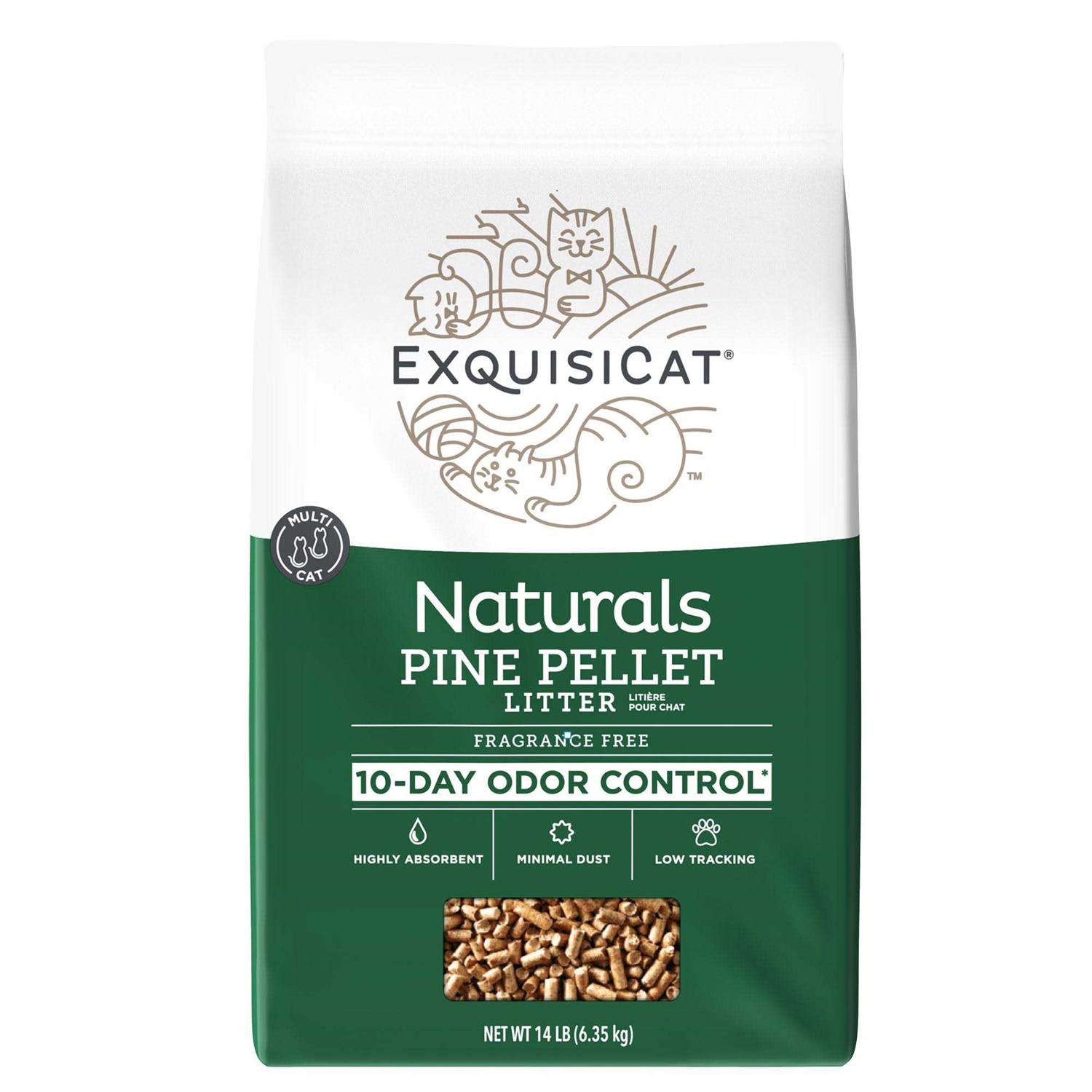 ExquisiCat Naturals Pine Cat Litter - Healthber