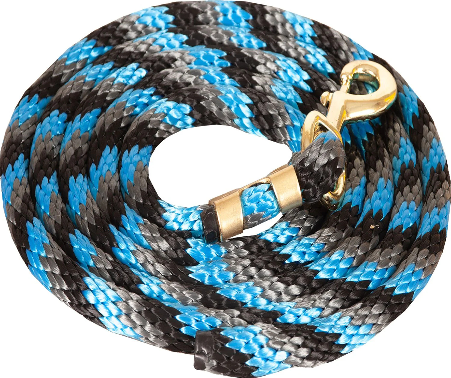 Mustang Colorful Poly Lead Rope with Bolt Snap - Healthber