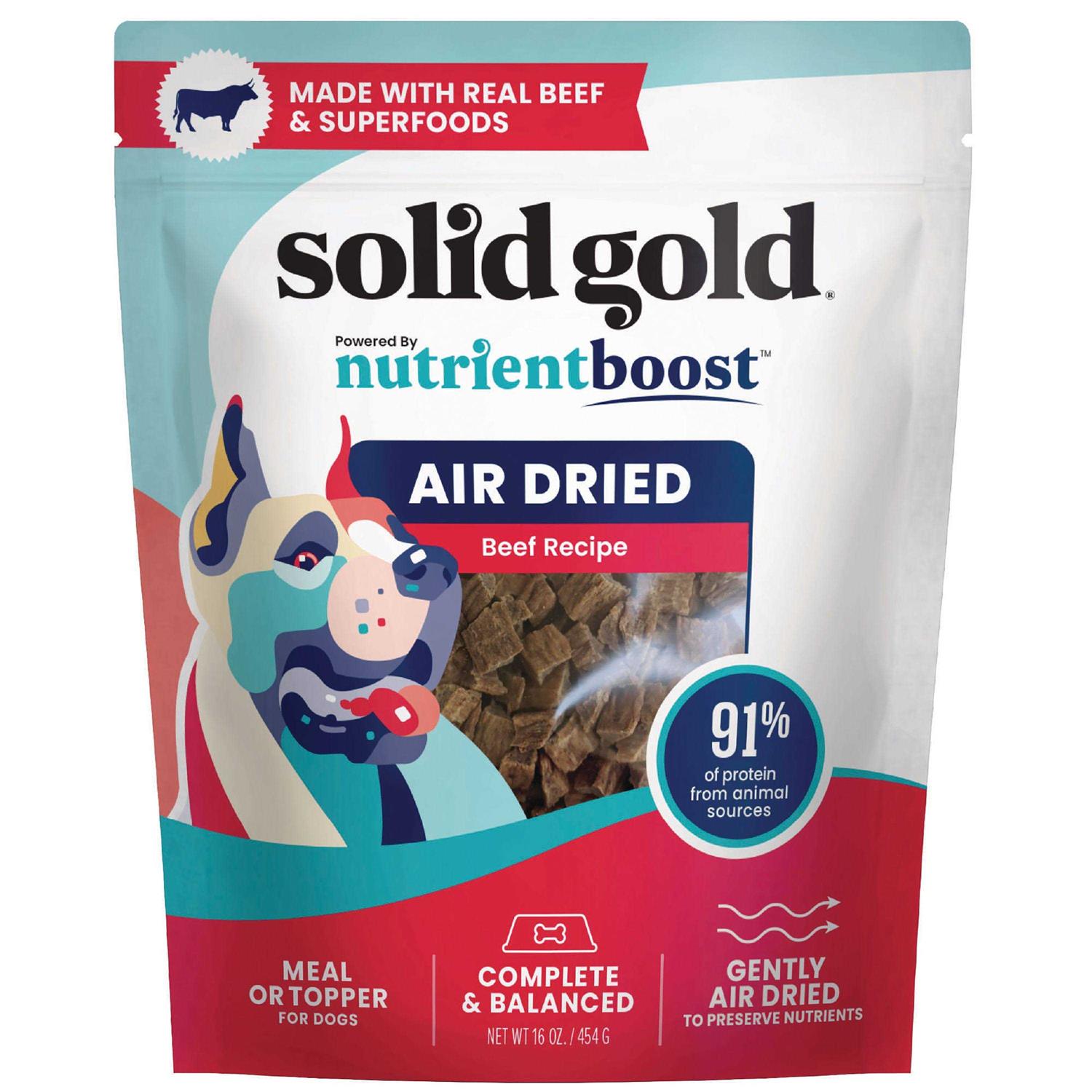 Solid Gold Air Dried Dog Food Toppers for Picky Eaters Dog Food Topper Made with Real - Healthber