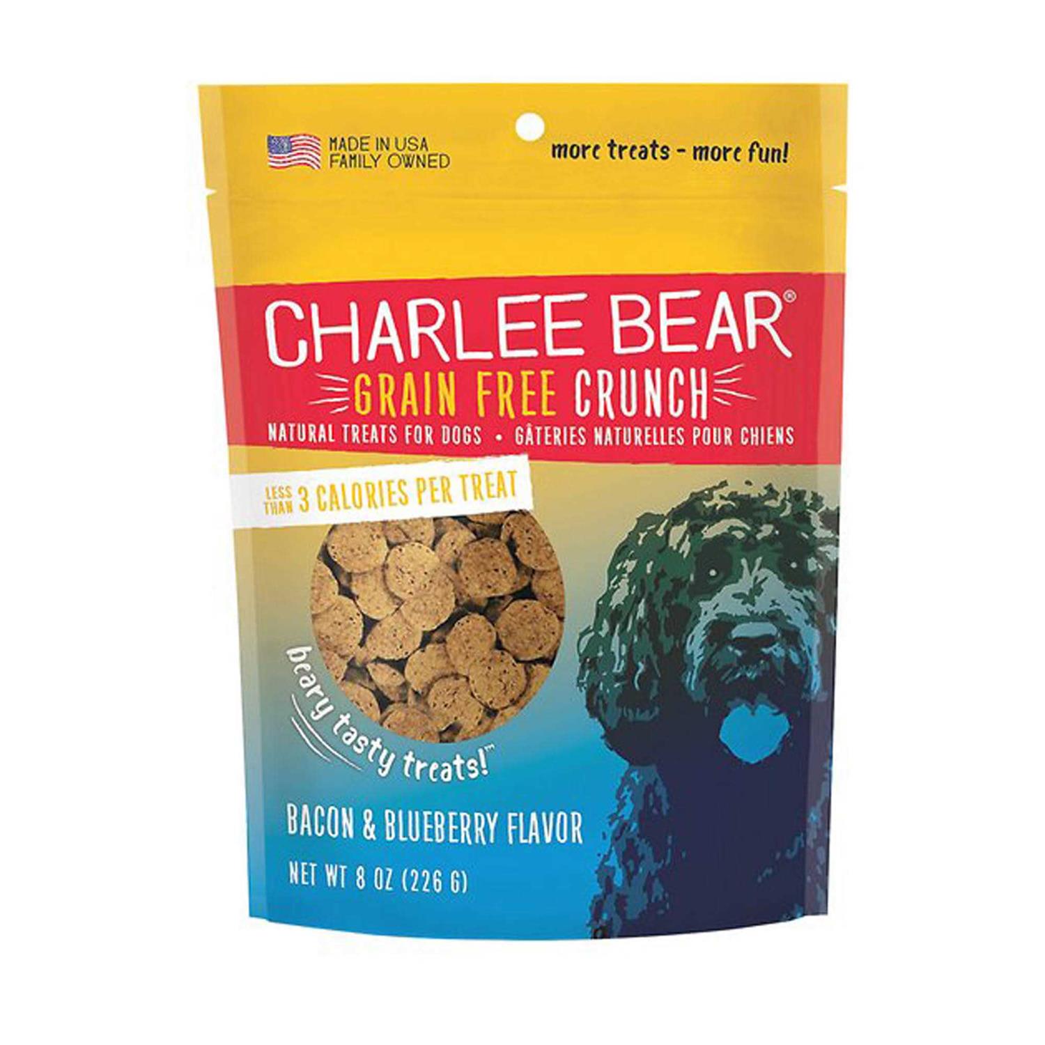 Charlee Bear Grain Free Crunch Dog Treats - Healthber