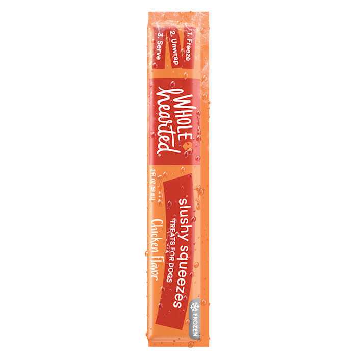 WholeHearted Chicken Slushy Squeezes Treats for Dogs - Healthber