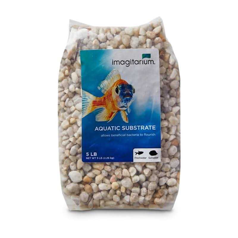 Imagitarium Snowy River Aquarium Gravel Substrate - Healthber