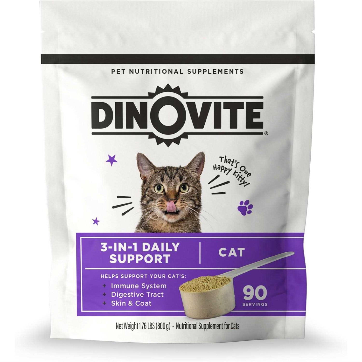 Dinovite Daily Nutritional Supplement for Cats - Healthber